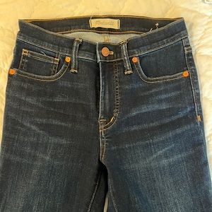 Madewell 9” high-rise skinny jeans